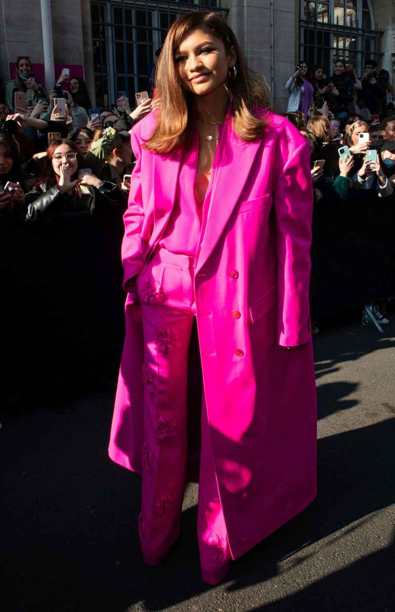 The Best Zendaya Celeb Street Style From Paris Fashion Week
