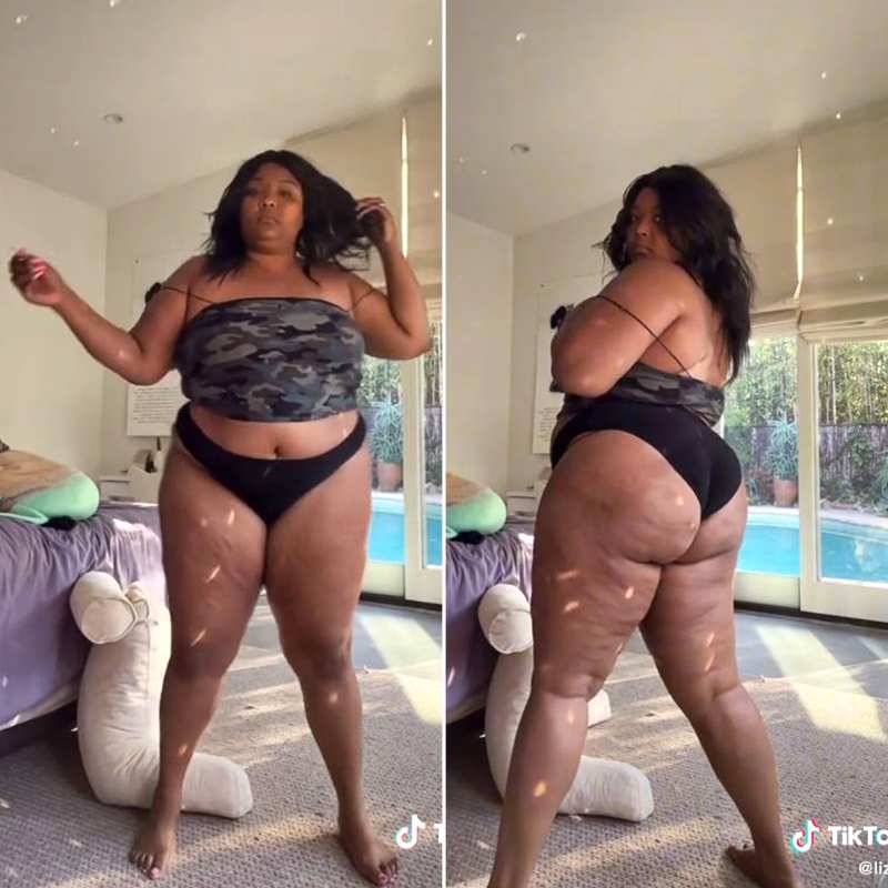 Lizzo Dancing Around in Her Underwear Is a Whole Mood