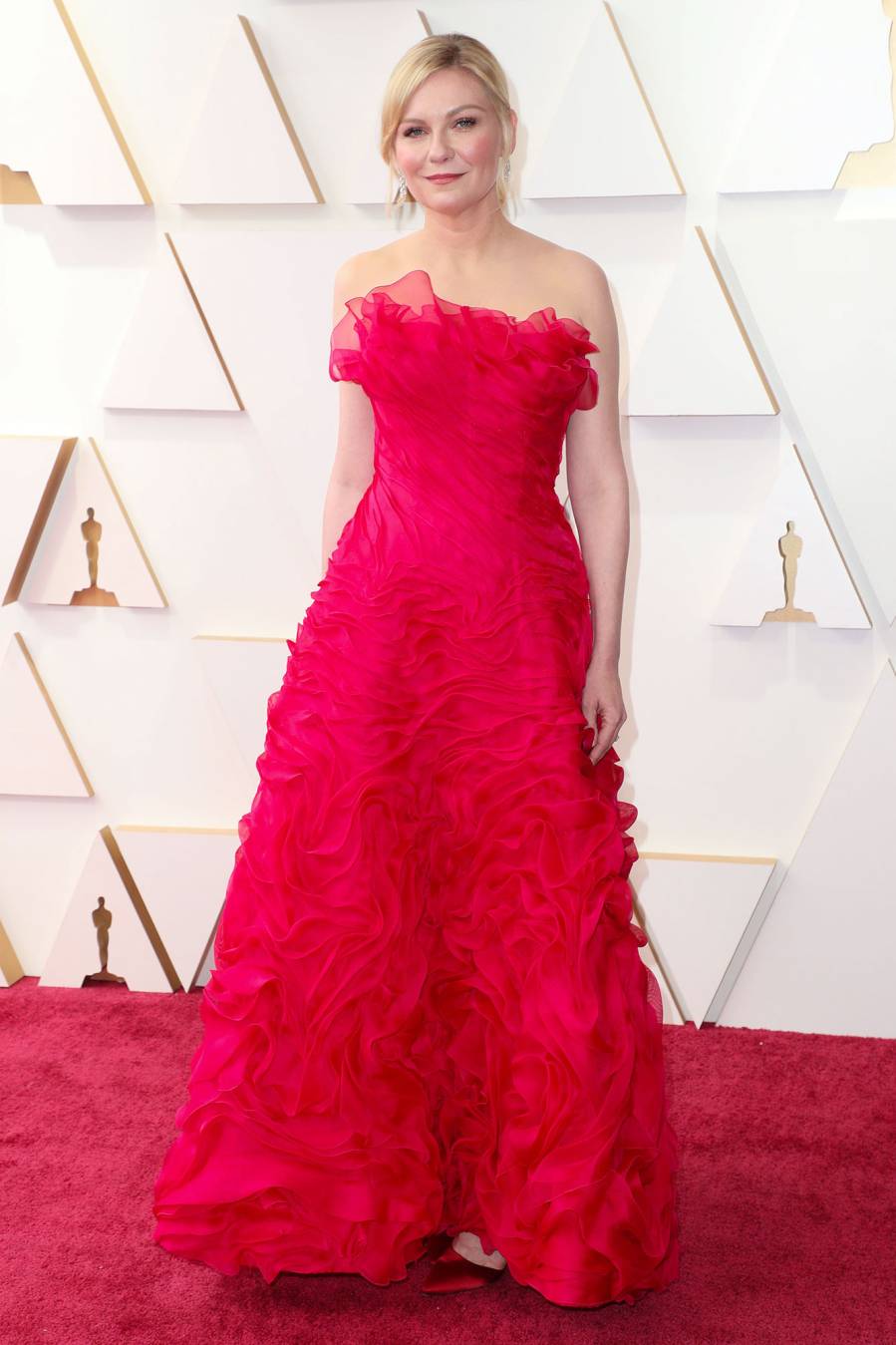 oscars 2022 red carpet Kirsten Dunst