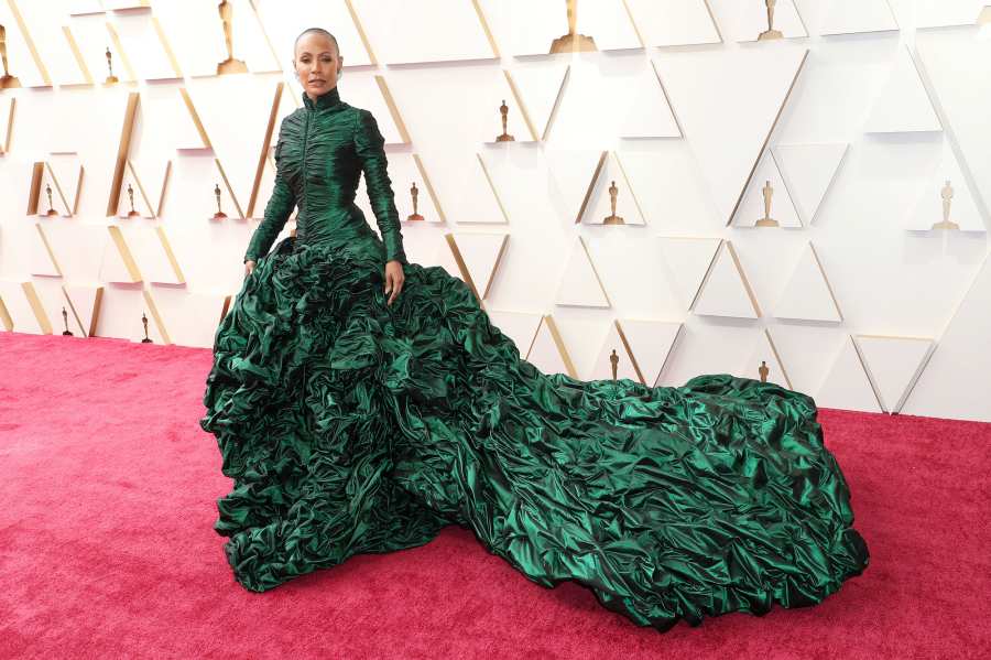 oscars 2022 red carpet Jada Pinkett Smith