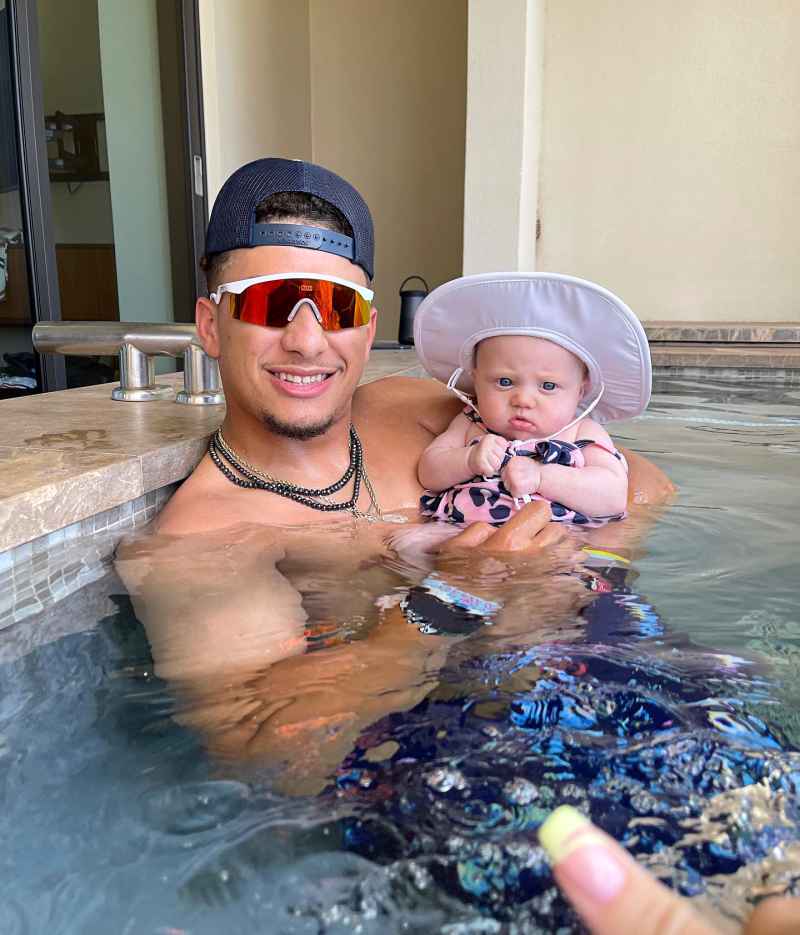 Patrick Mahomes and Brittany Matthews' Family Photos With Daughter Sterling