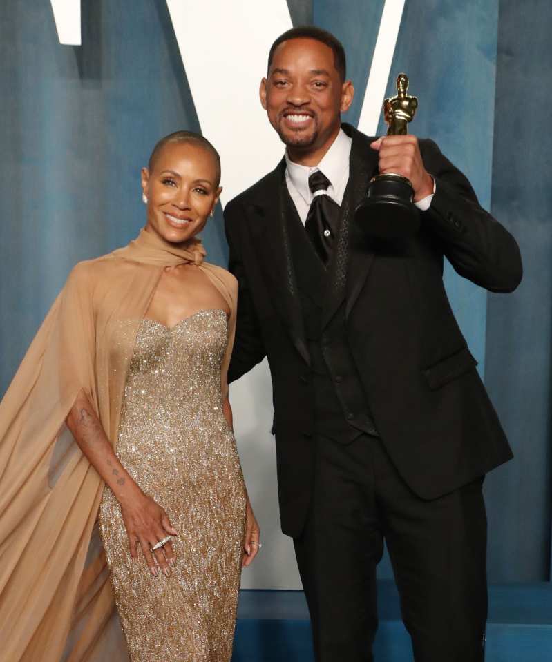 Will and Jada after the 2022 Oscars
