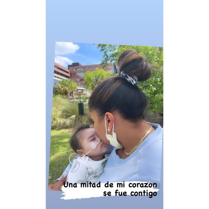 Anny Francisco, prometida de 90 días, comparte foto emocional besando a su difunto hijo Adriel: 'La mitad de mi corazón' se ha ido