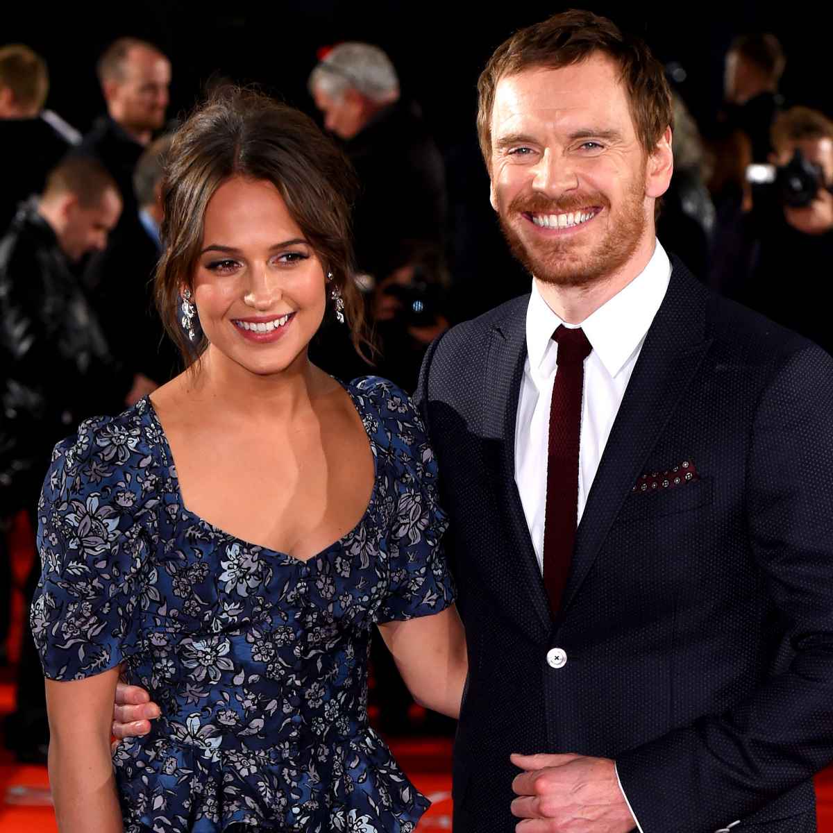 Alicia Vikander confirms baby with Michael Fassbender