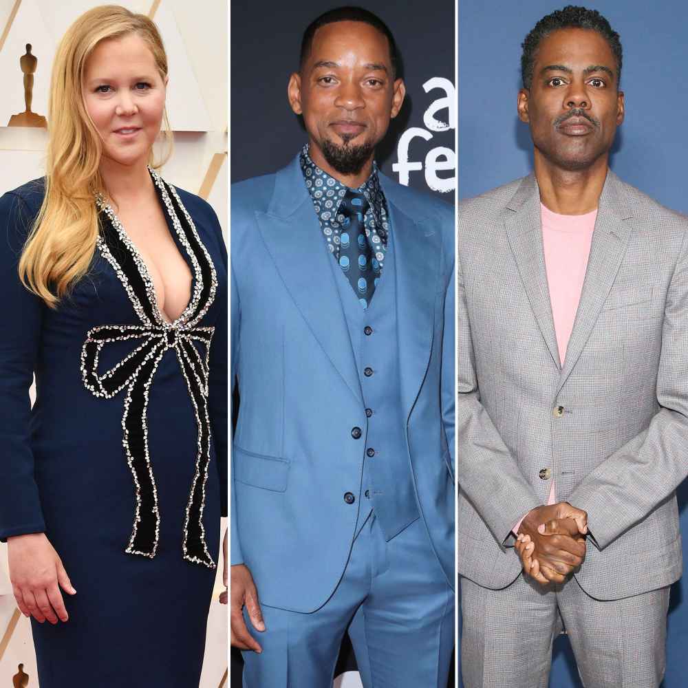 Amy Schumer Recalls Backstage Vibe After Will Smith Slapped Chris Rock