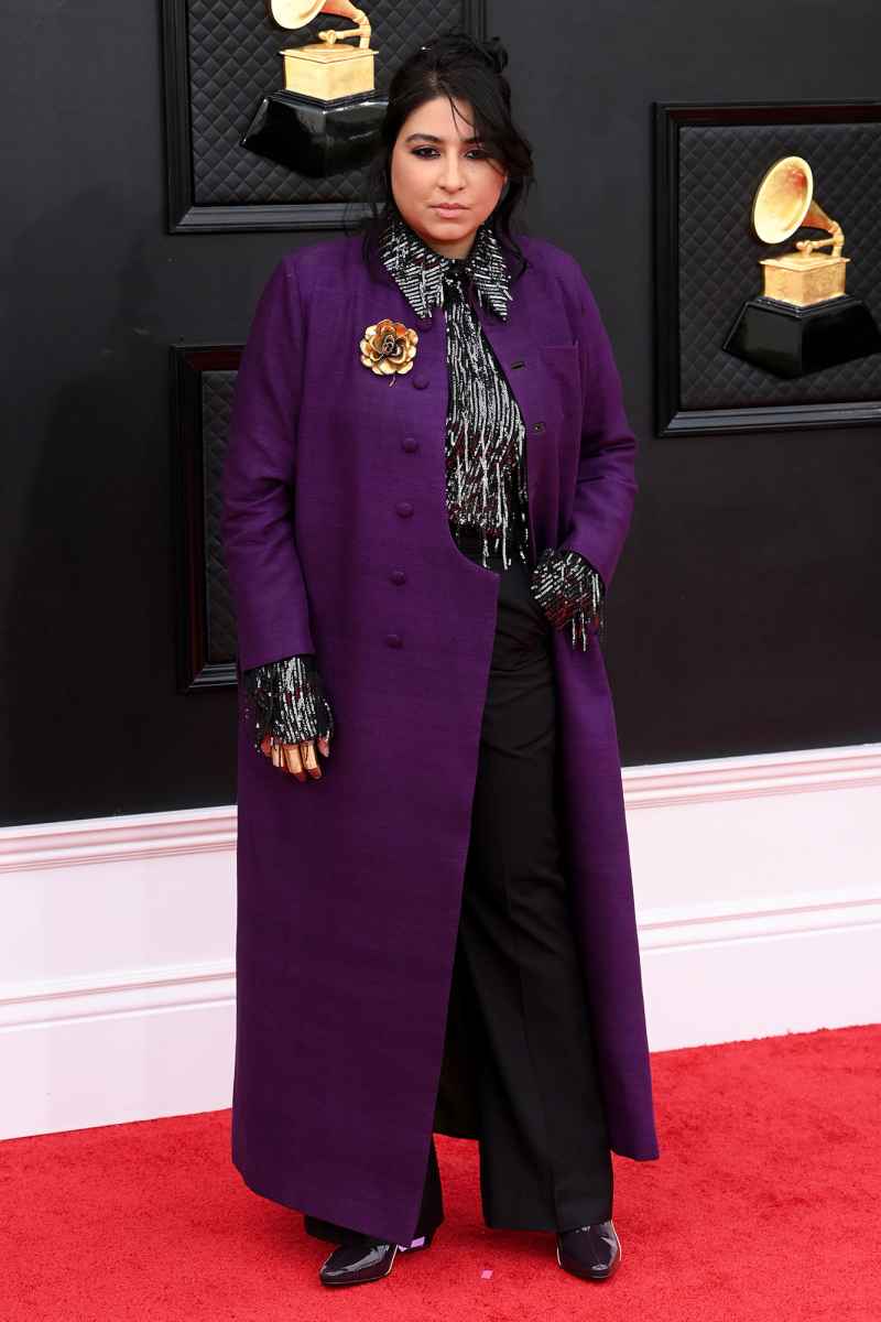 Arooj Aftab Red Carpet Arrival Grammys 2022