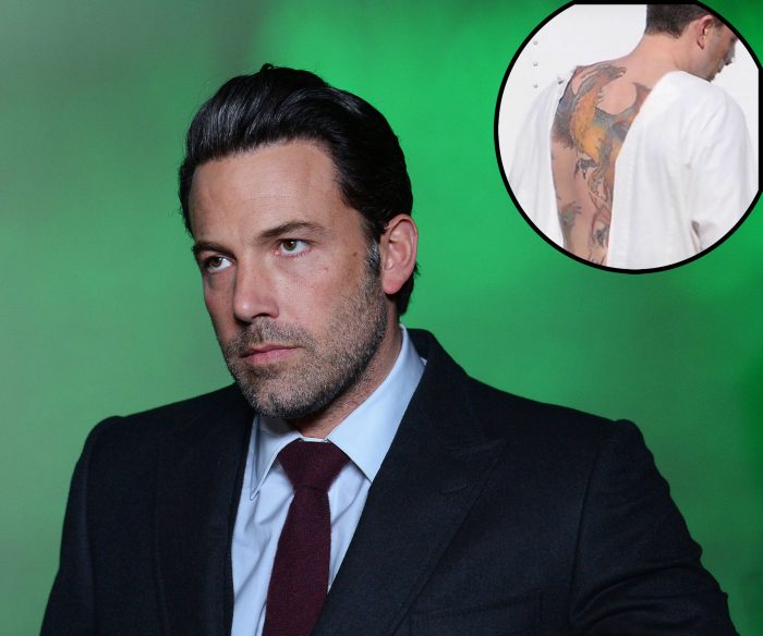 Ben Affleck Has Huge, Colorful New Back Tattoo of Phoenix: See the Shocking Ink!