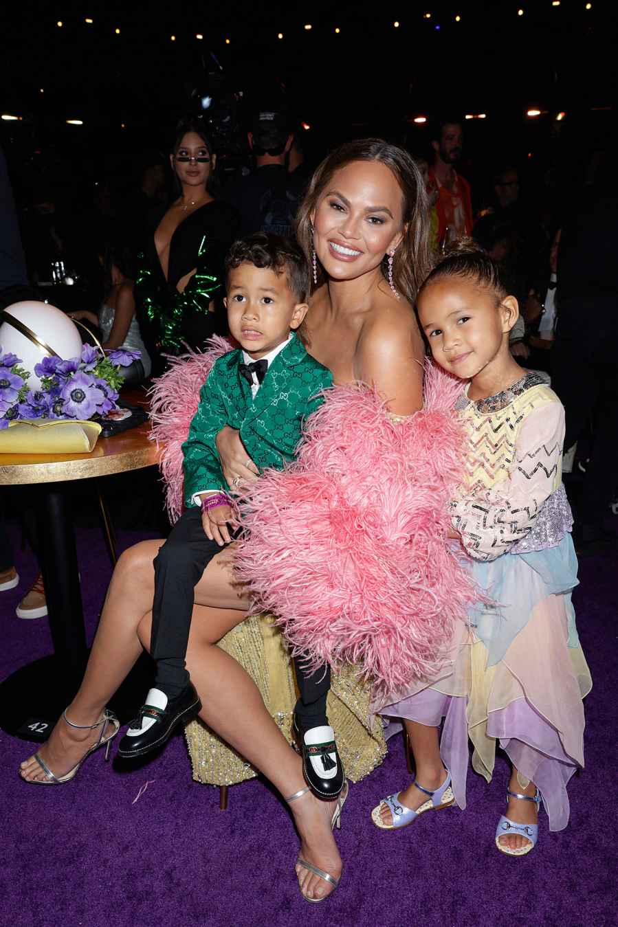 CHRISSY TEIGEN and family What You Didn't See On Tv Grammys 2022
