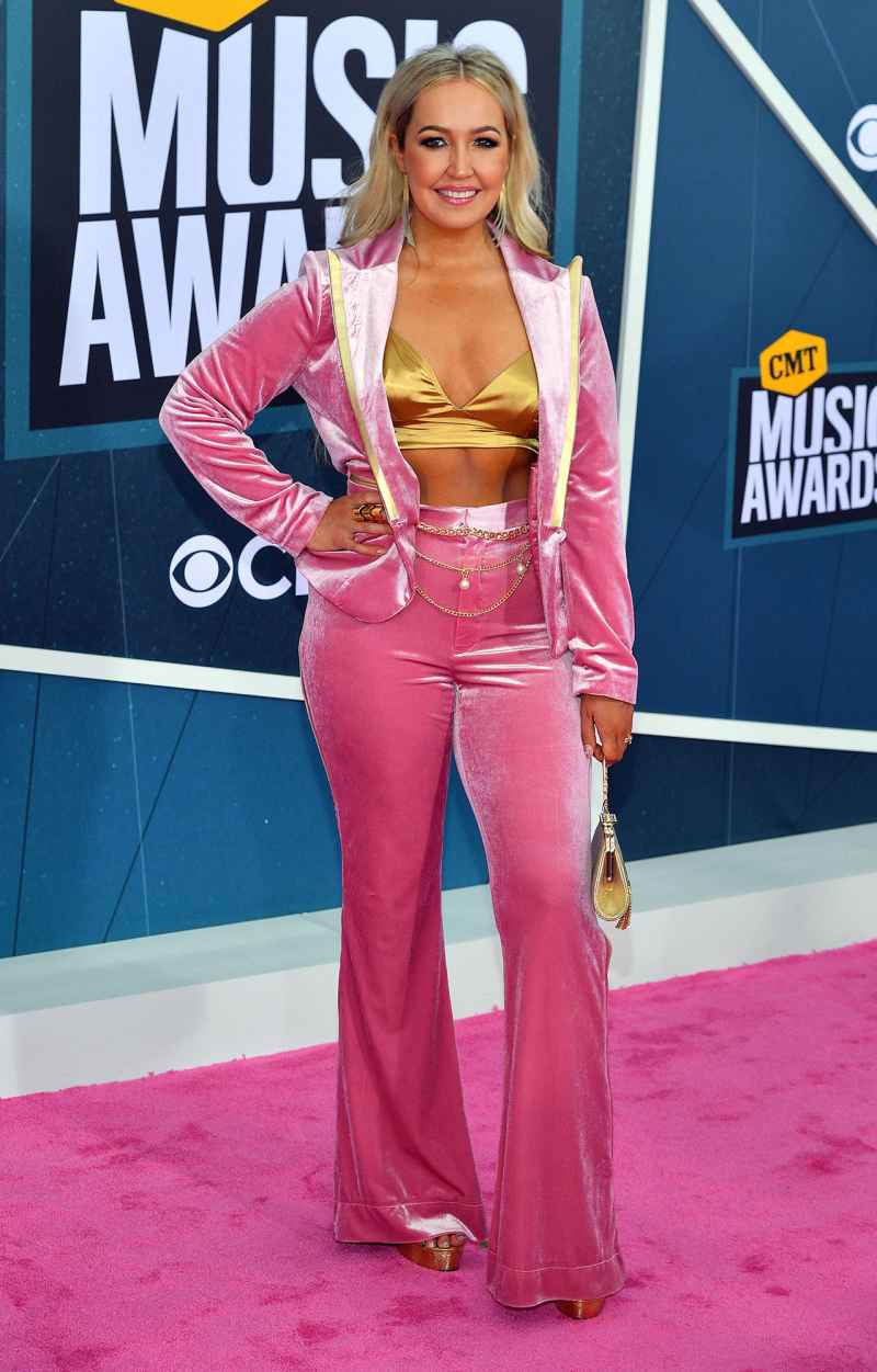 Meghan Linsey CMT Music Awards 2022 Red Carpet Fashion