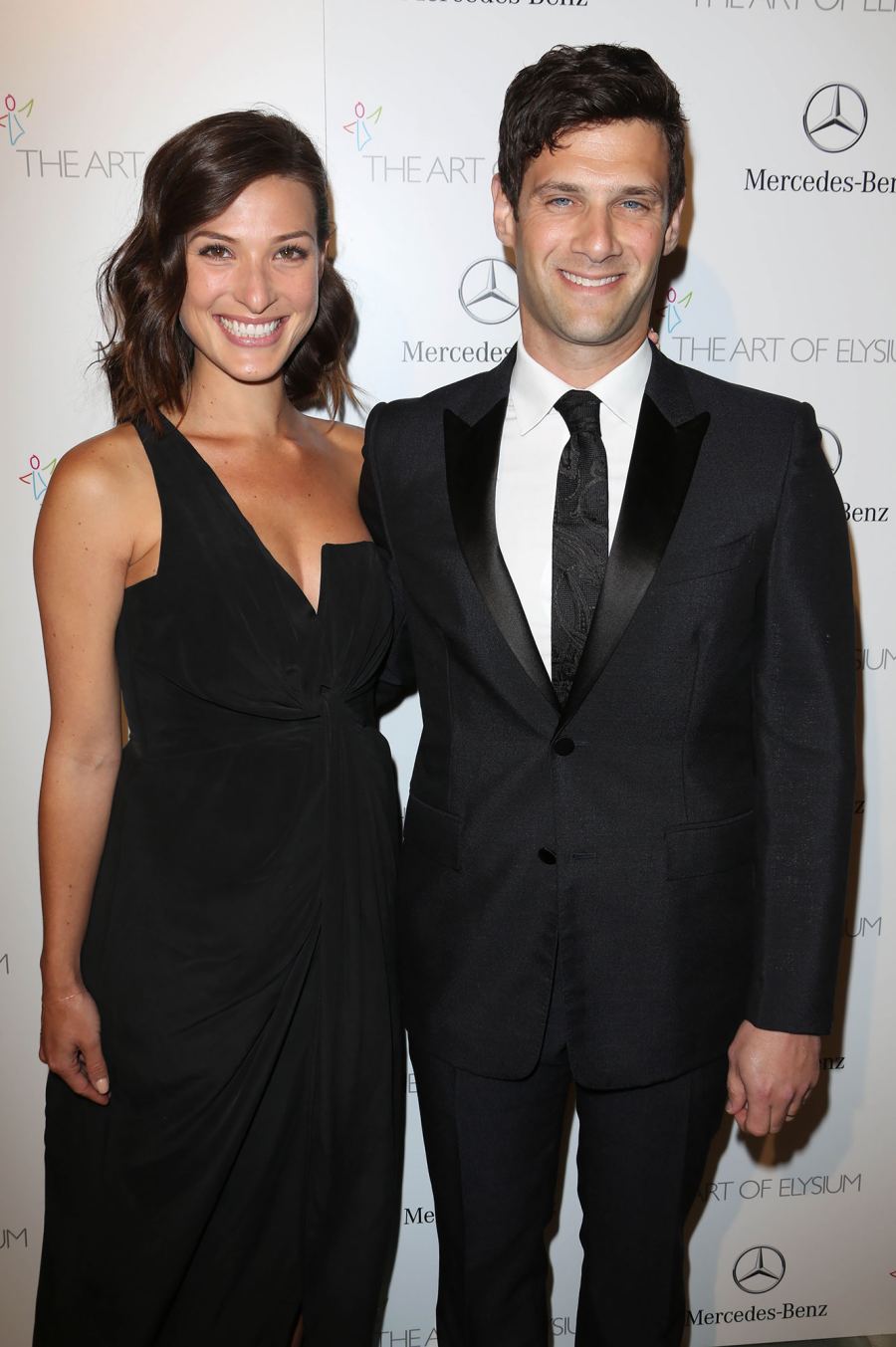 Celebrity Weddings 2014 Justin Bartha and Lia Smith