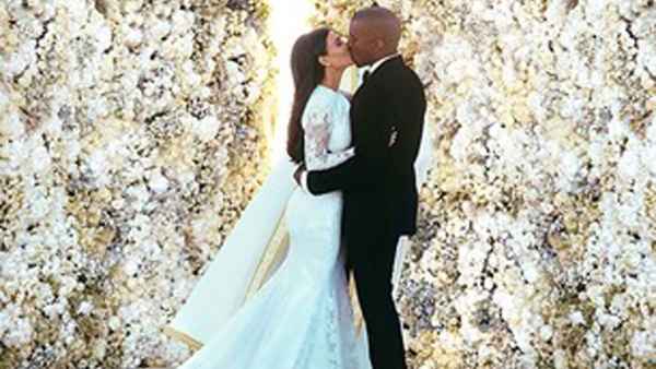Celebrity Weddings 2014 Kim Kardashian Kanye West
