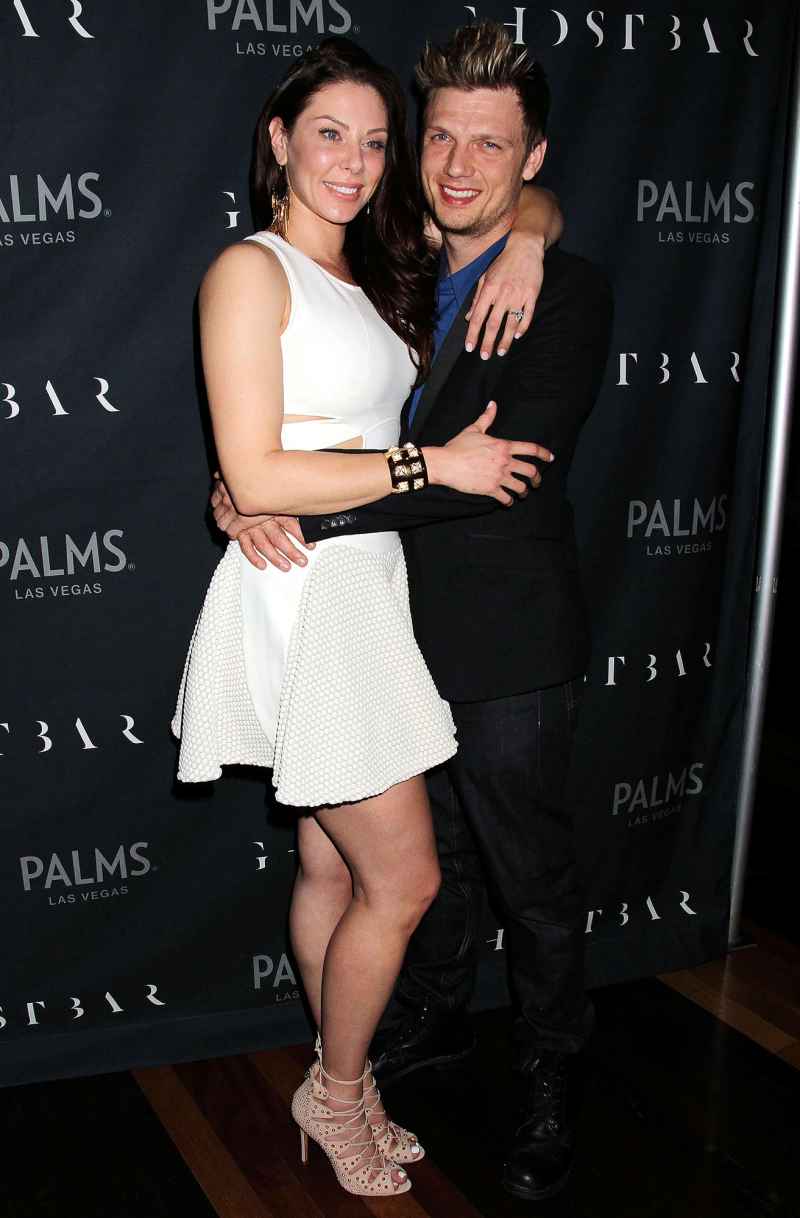 Celebrity Weddings 2014 Nick Carter and Lauren Kitt