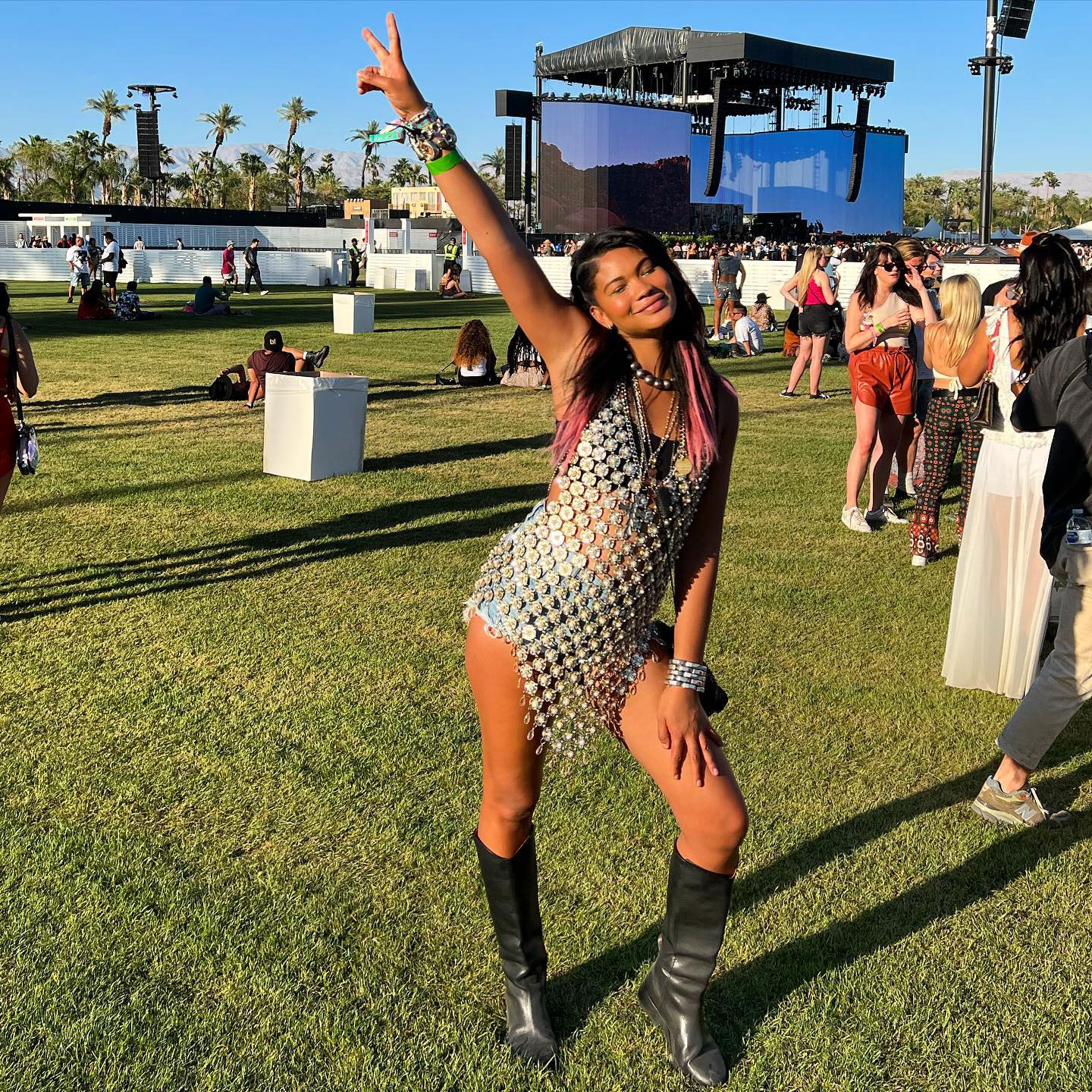 Chanel Iman Stars Take Over the 1st Weekend of Coachella 2022