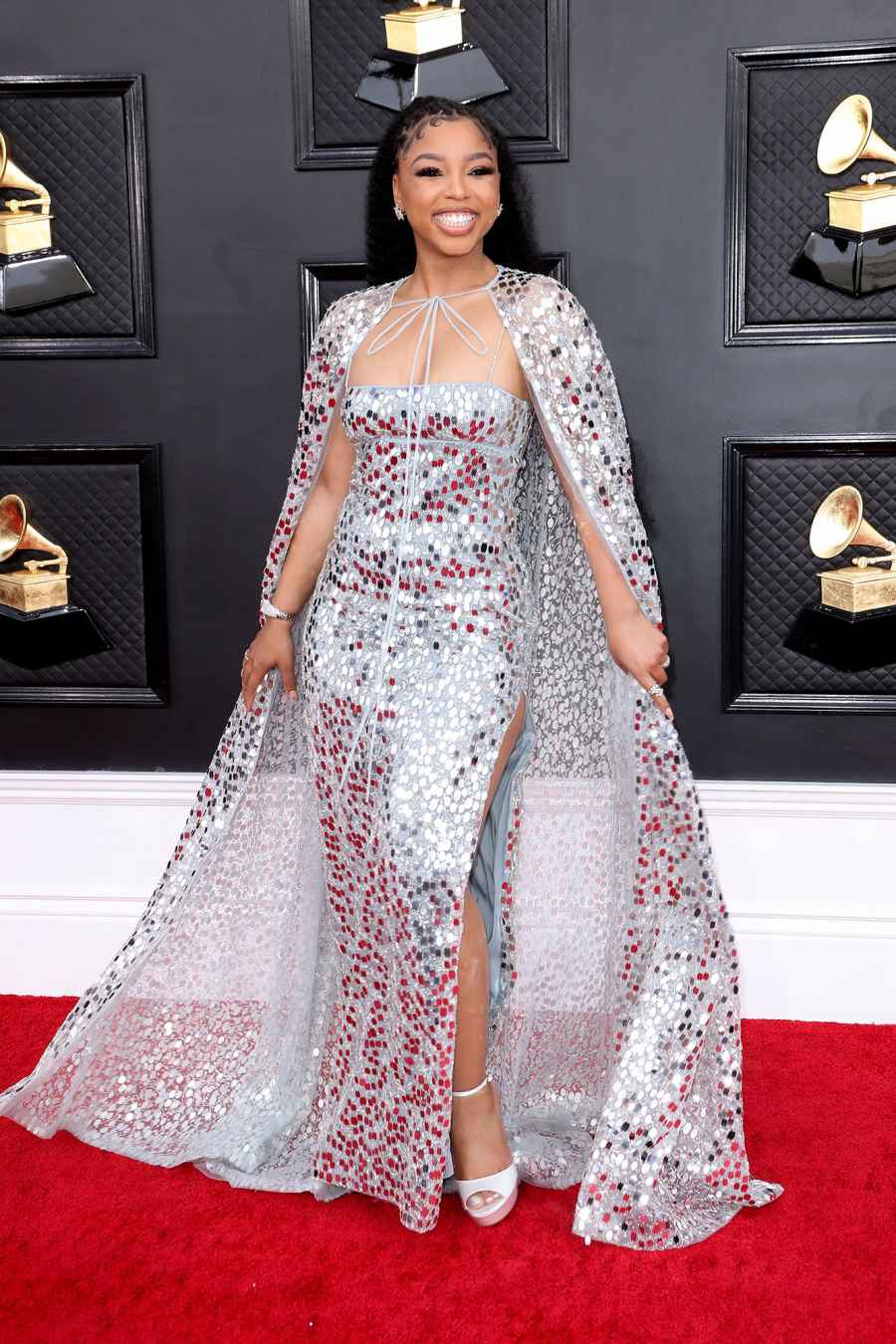 Chloe Bailey Red Carpet Arrival Grammys 2022