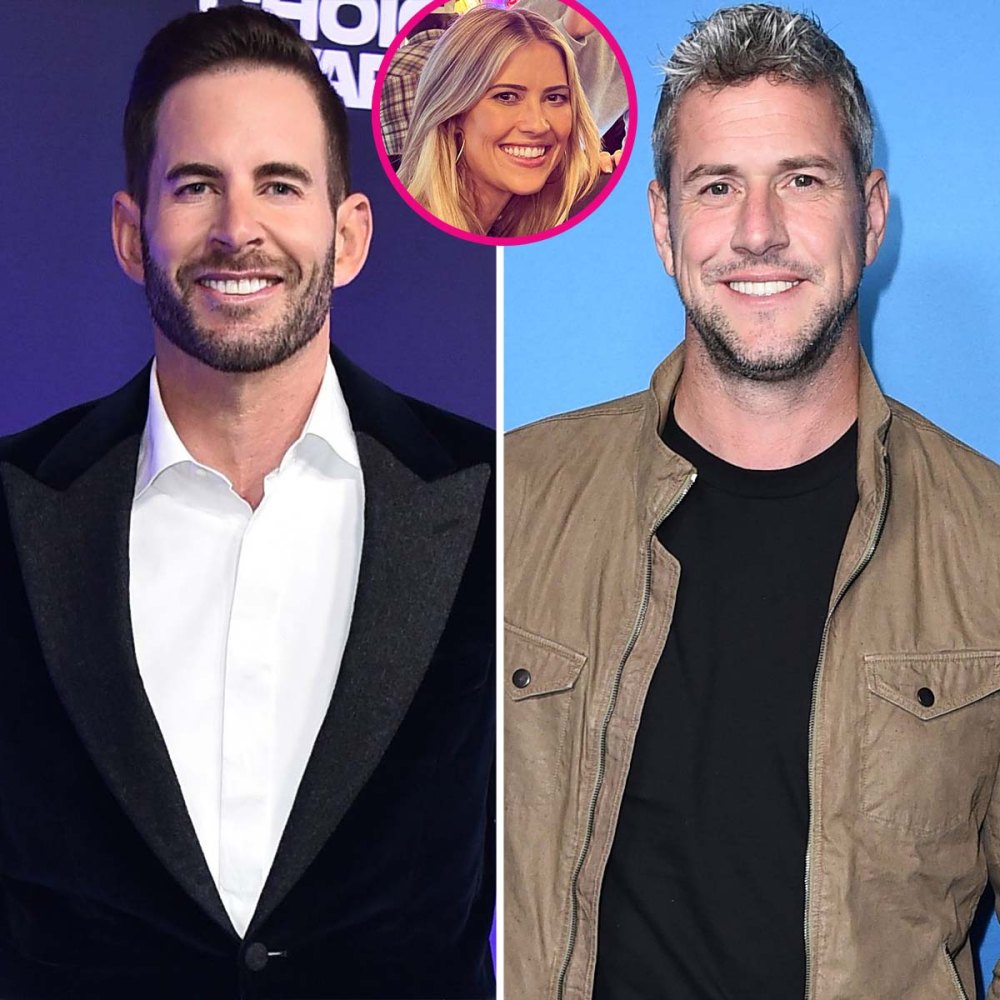 Christina Haacks Ex Husbands Tarek Ant Have Great Dynamic Hang Out