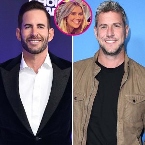 Christina Haacks Ex Husbands Tarek Ant Have Great Dynamic Hang Out