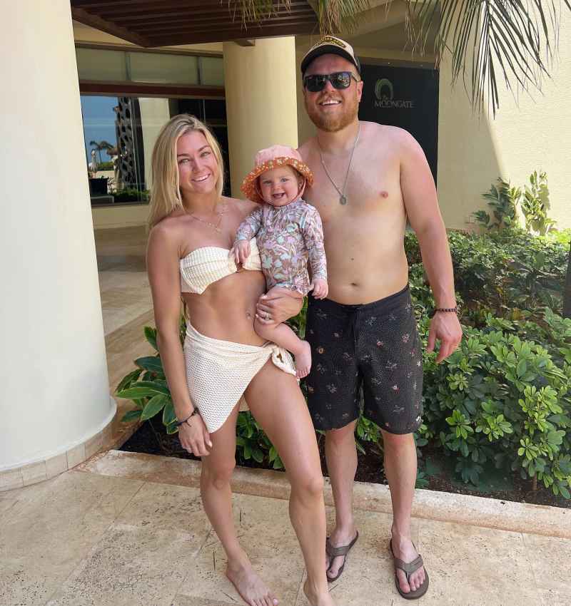 DWTS’ Lindsay Arnold Enjoys a ‘Week in Paradise’ With Husband and Daughter