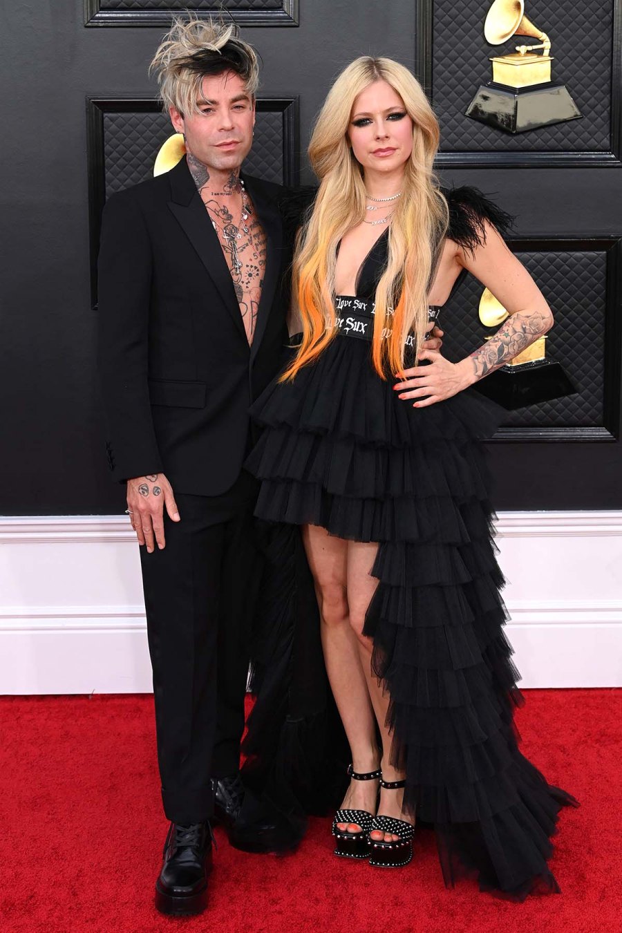 Date Night See Hottest Couples Grammys 2022 Red Carpet