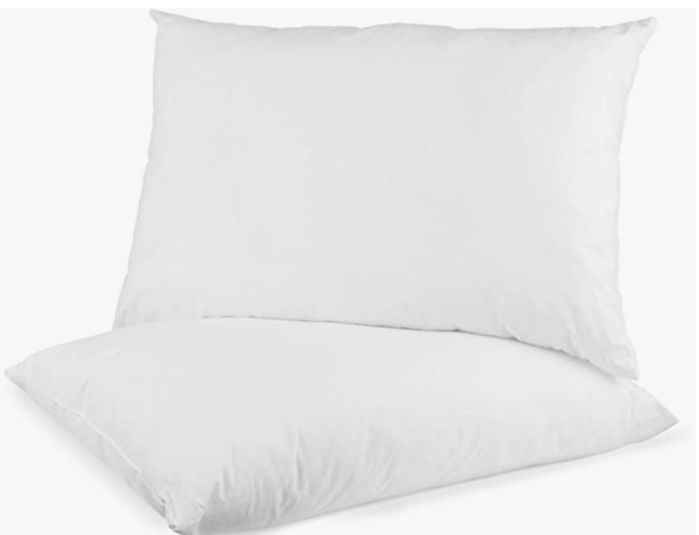 Digital Decor Set of 2 100% Cotton Hotel Pillows