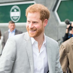Doomed Prince Harry Jokes About Starting Lose His Hair