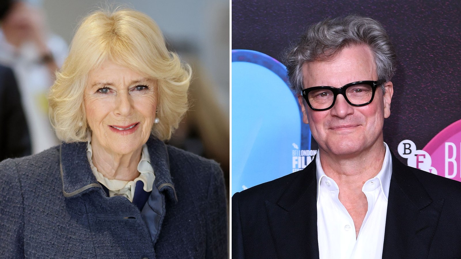Duchess Camilla Jokes She's Disappointed Colin Firth Isn't Wearing Pride and Prejudice Shirt on Outing