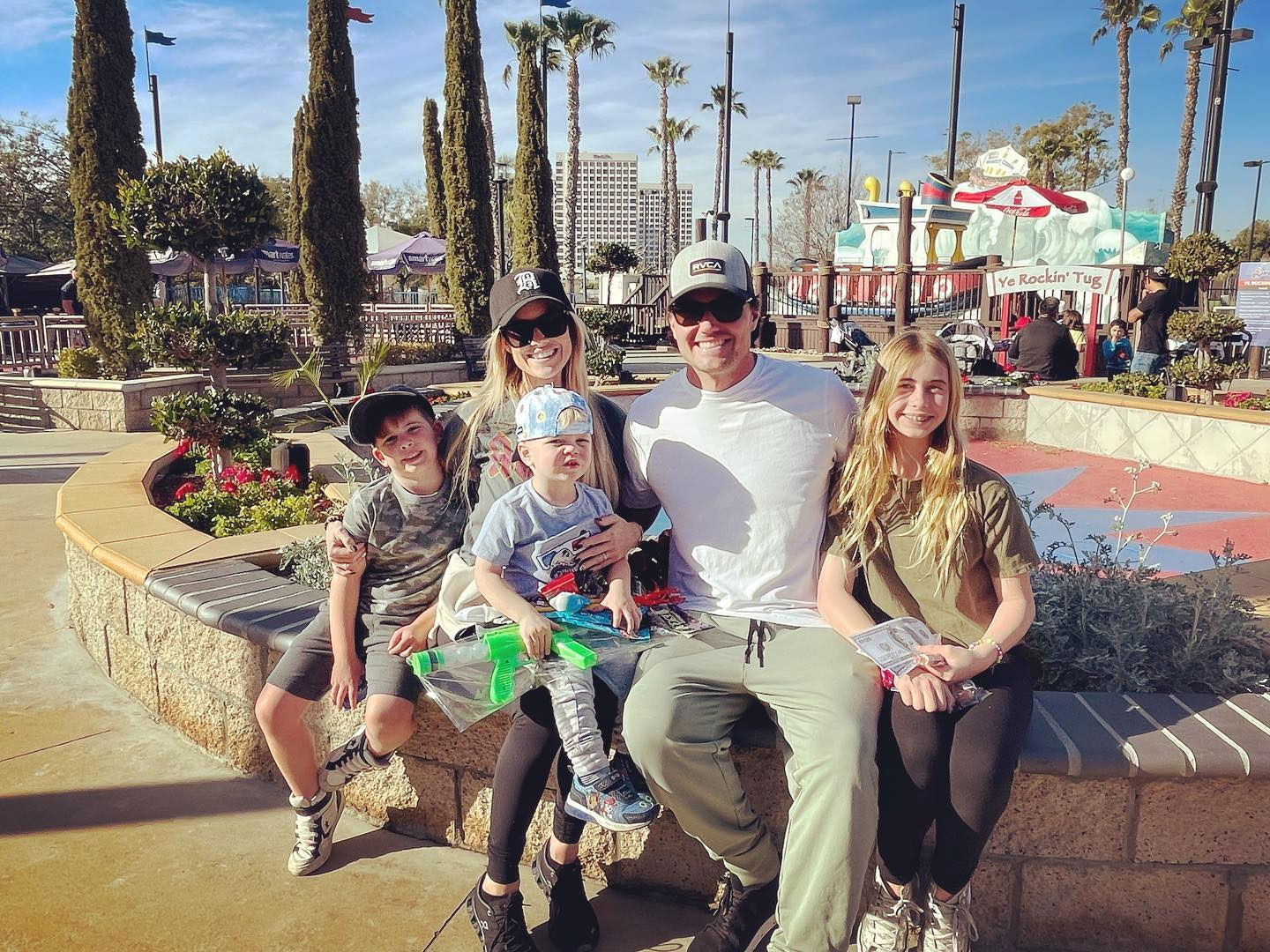 February 2022 Christina Haack Husband Joshua Hall Bonding With Her 3 Kids