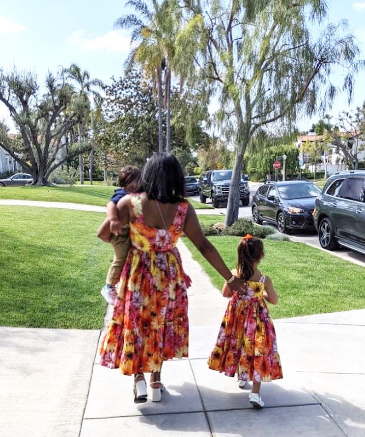 Flower Power! Mindy Kaling Matches Her Daughter in New Family Photo