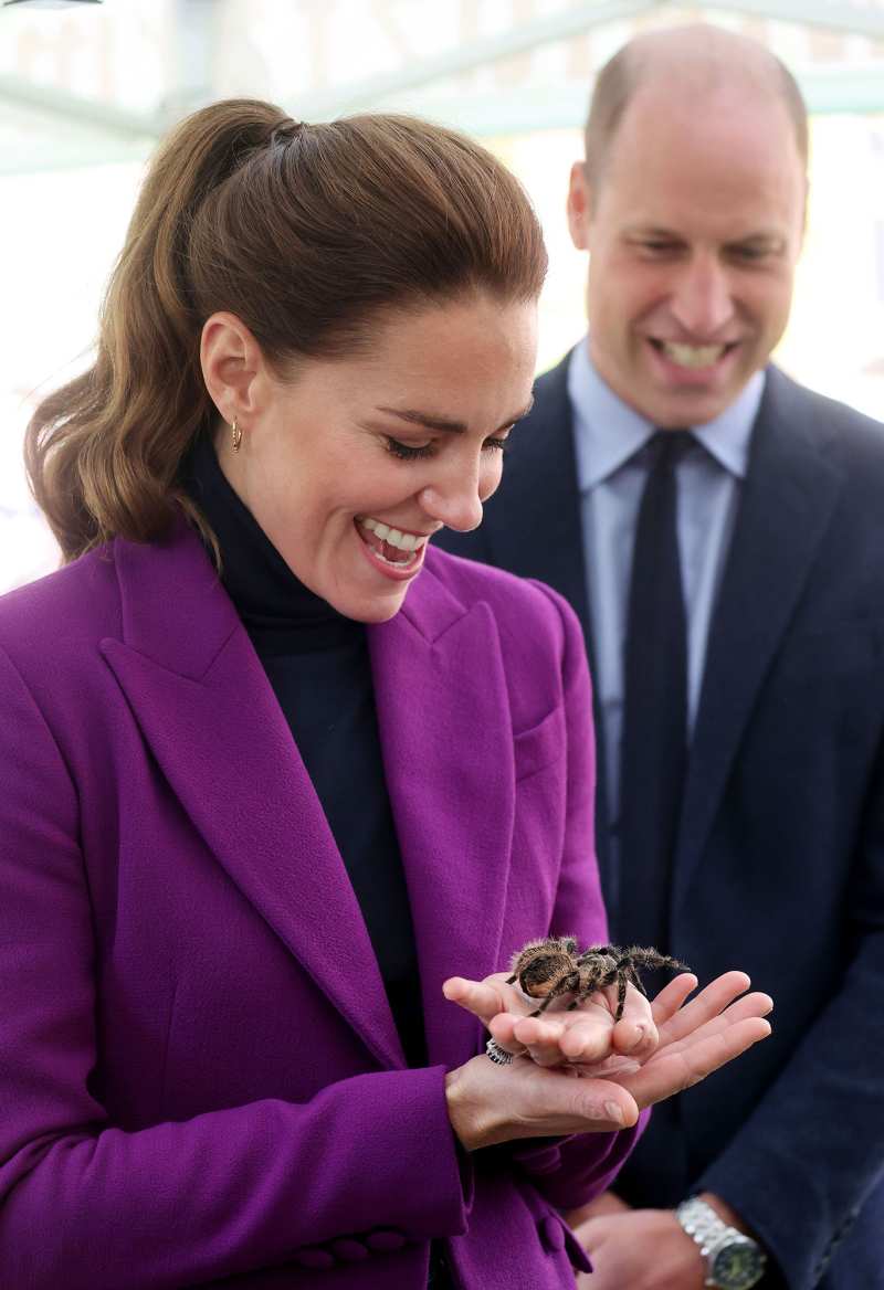 Four Legged Friends Cutest Photos Royals Meeting Animals Through Years Prince William Kate Middleton