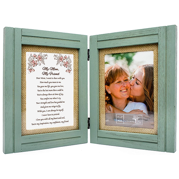 Harmony Tree Collections Double 5x7 Hinged Picture Frame