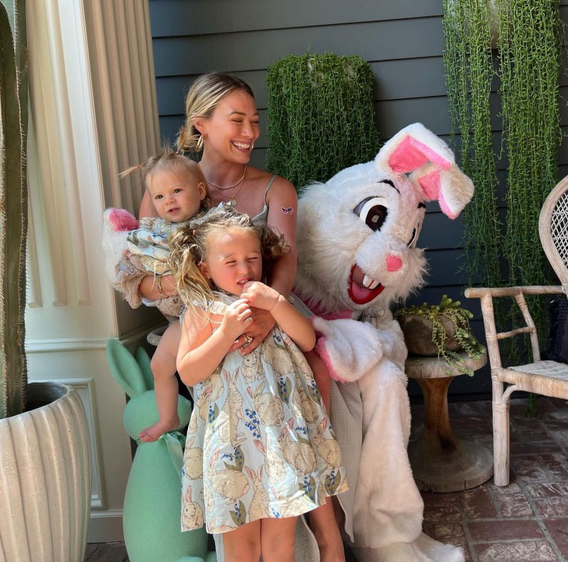 Hilary Duff 2 Celebrity Kids Cutest Easter Bunny Pics in 2022