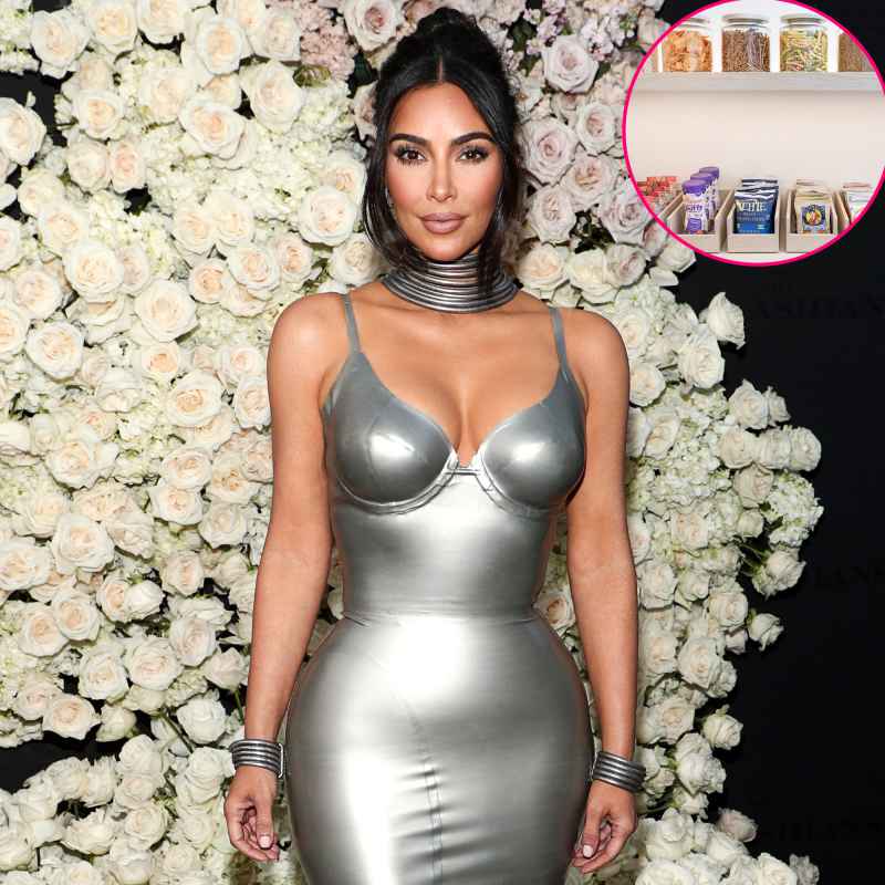 Inside Kim Kardashian’s Minimalist and Newly Reorganized Pantry: Photos