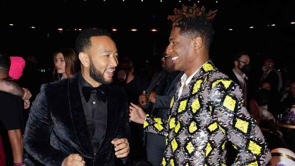 JOHN LEGEND AND JON BATISTE What You Didn't See On Tv Grammys 2022