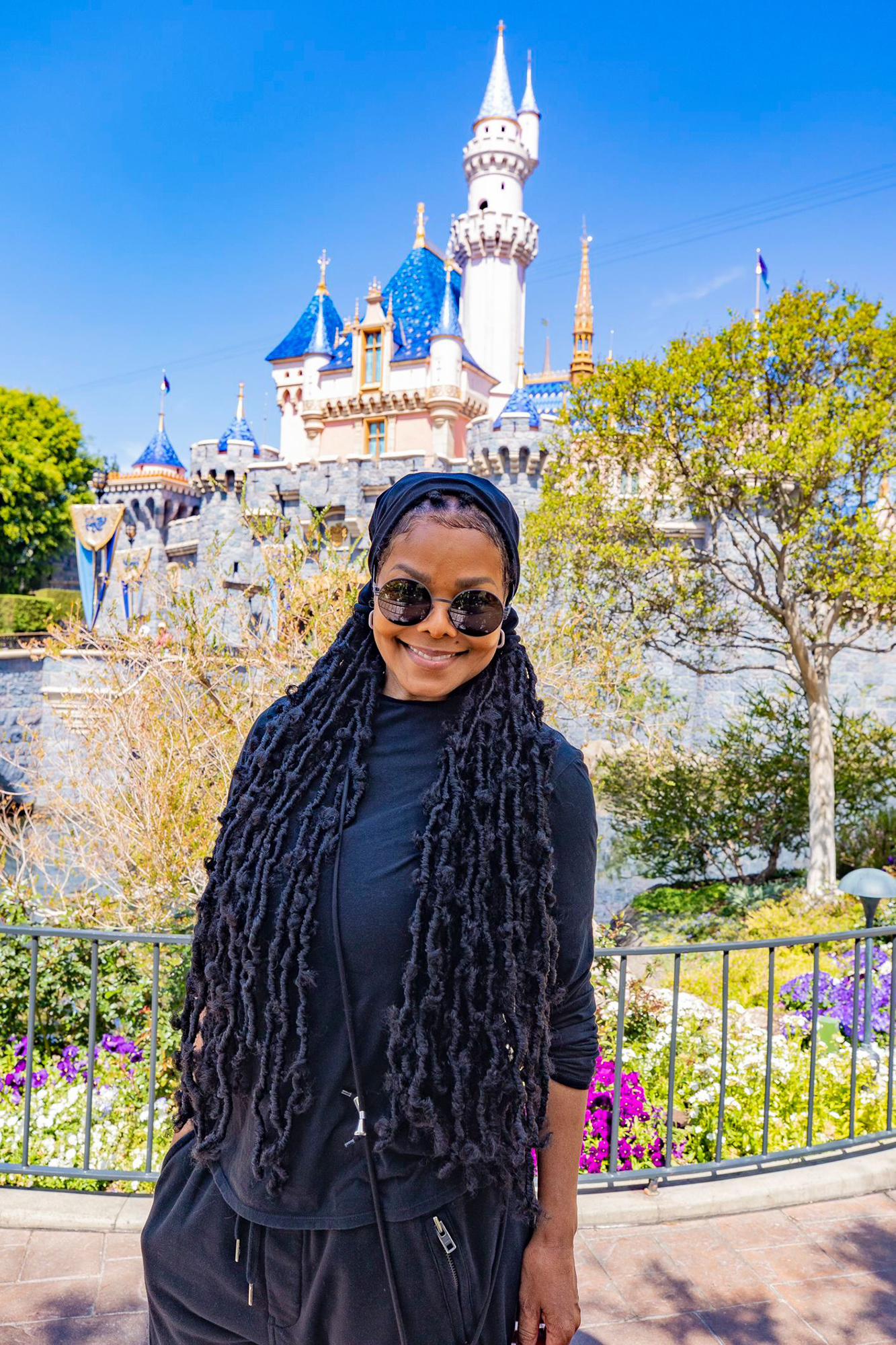 Janet Jackson Vacations at Disneyland Resort, Anaheim, California, USA - 30 Mar 2022