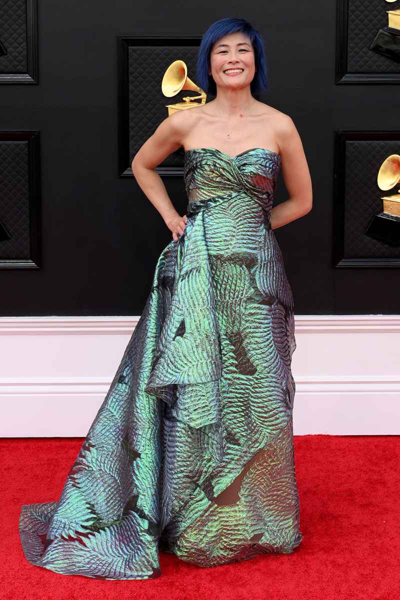 Jennifer Koh Red Carpet Arrival Grammys 2022