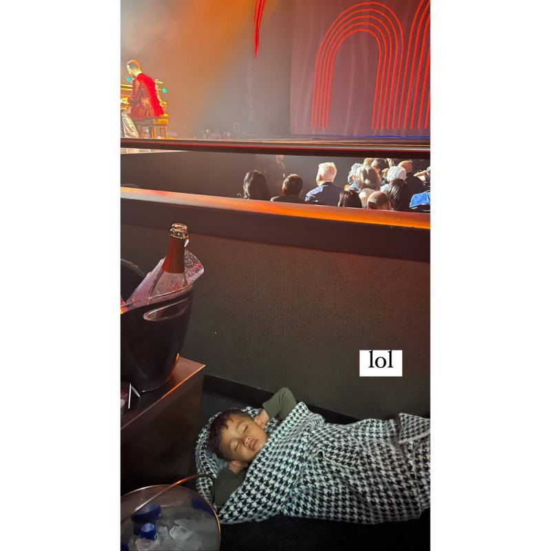 LOL! John Legend’s Son Miles Snoozes Through Dad’s Vegas Concert