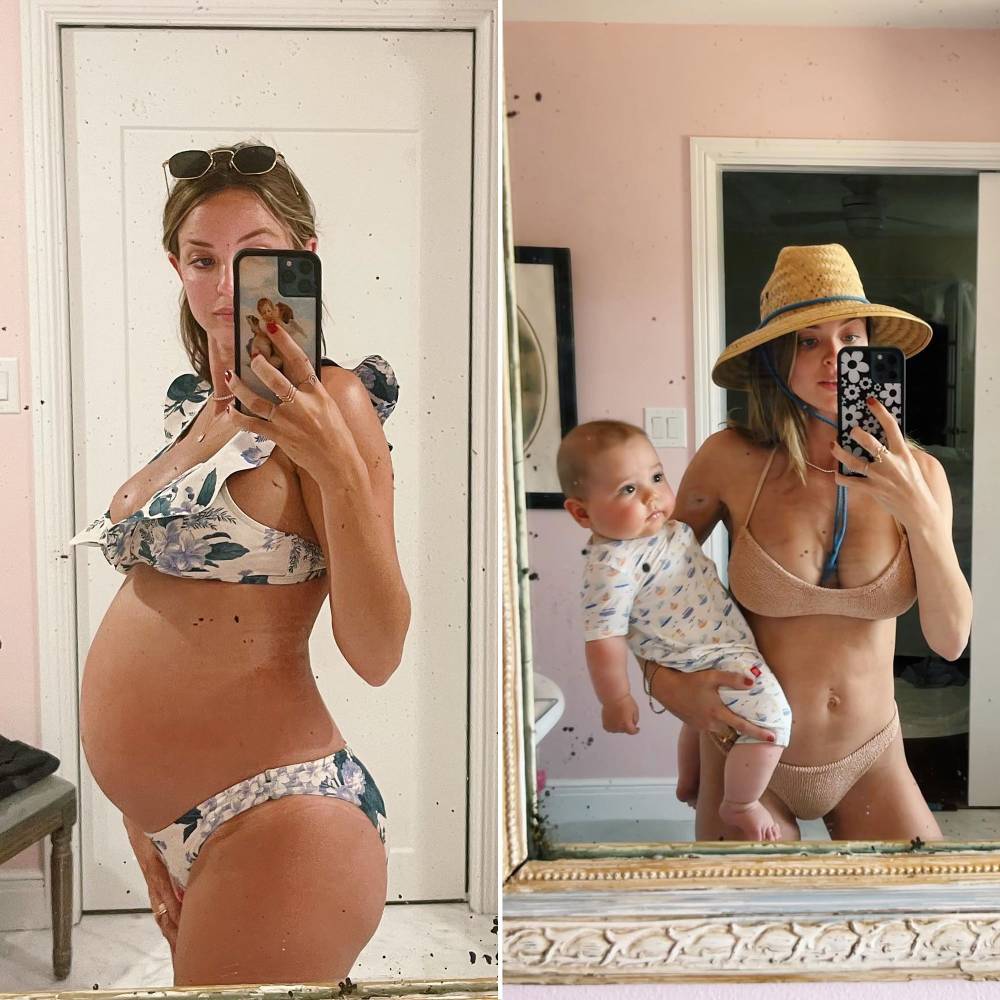 Kaitlynn Carter Compares Postpartum Bikini Body to Her Baby Bump Now vs Then