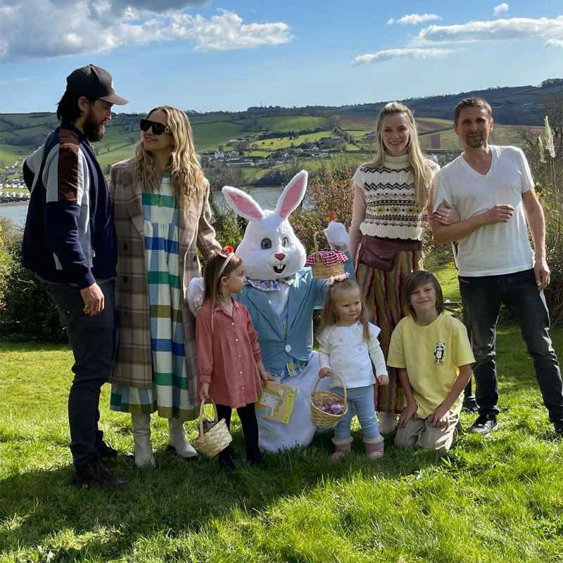 Kate Hudson Celebrated Easter With Ex Matt Bellamy and His Wife: Blended Family Photo