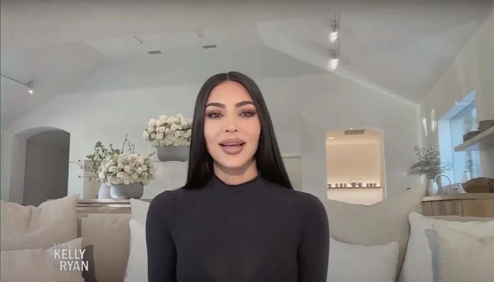 Kim Kardashian Slept in Makeup Before 'Kelly and Interview