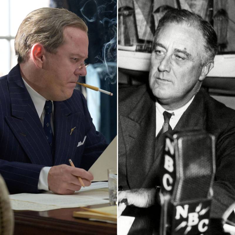 Kiefer Sutherland Franklin Delano Roosevelt The First Lady Characters and Their Real-Life Counterparts