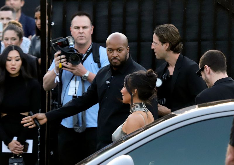 Kim Kardashian and Pete Davidson Make Red Carpet Debut at The Kardashians Premiere 02