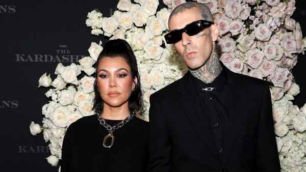 Kourtney Kardashian Celebrates 43rd Birthday With Travis Barker at Disneyland: Photos