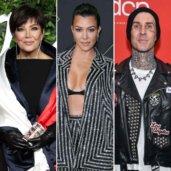 Kris Jenner Says 98 Percent of The Kardashians Is Kourtney Kardashian and Travis Barker Making Out