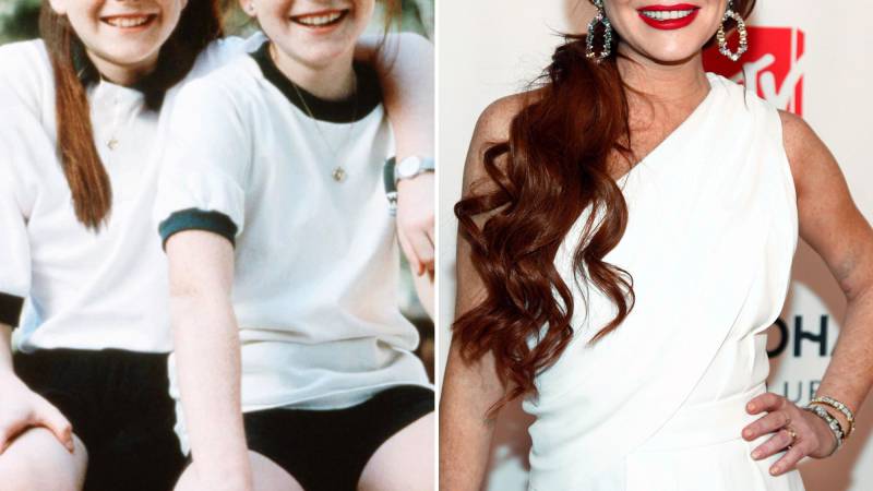 Lindsay Lohan The Parent Trap Cast Where Are They Now