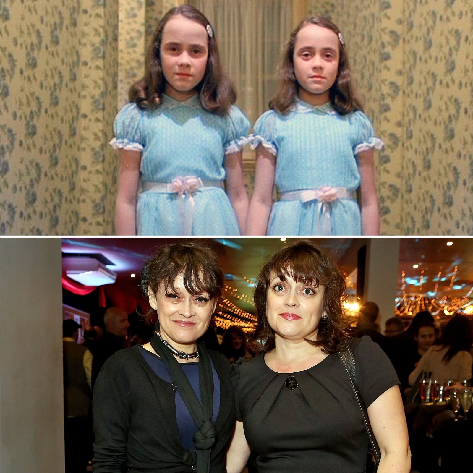 Lisa and Louise Burns Creepy Horror Movie Kids Where Are They Now? Drew Barrymore Haley Joel Osment and More