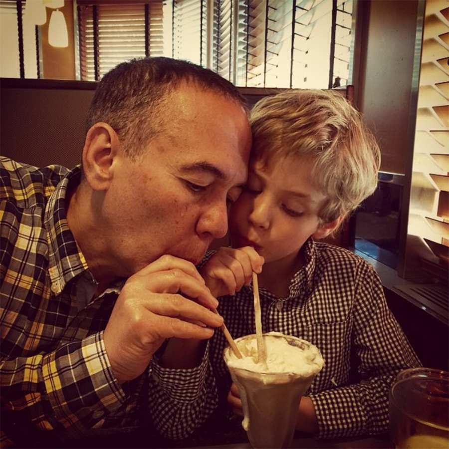 May 2015 Gilbert Gottfried Best Family Photos With Wife Dara Kravitz and 2 Kids