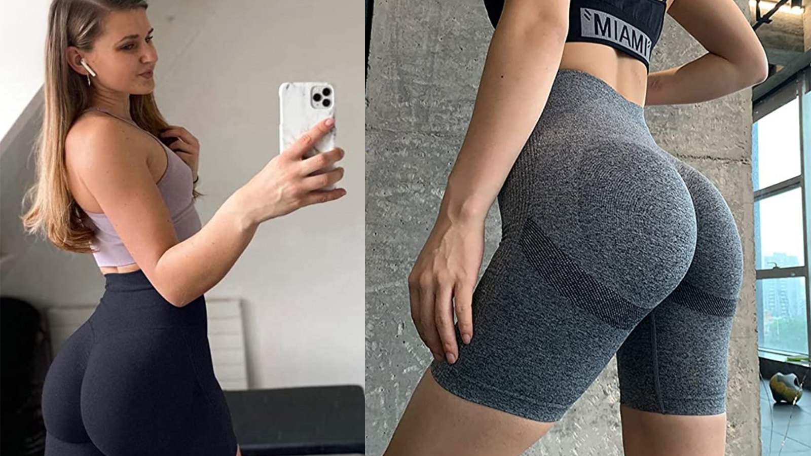 OQQ Women's 3 Piece Butt Lifting Yoga Shorts