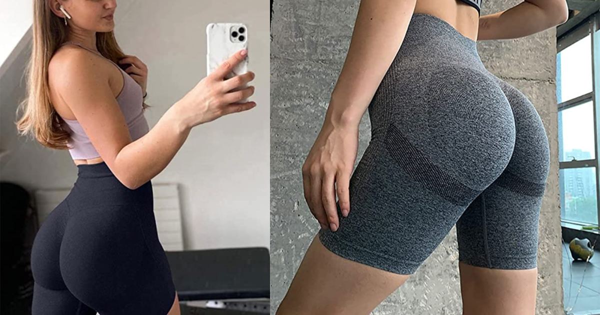 OQQ Yoga Shorts Will Give You That Confidence-Boosting Peachy Look