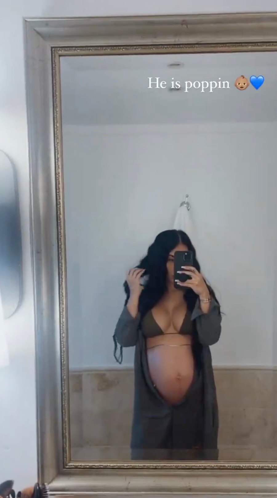 'Popping'! See Bre Tiesi's Baby Bump Ahead of 1st Child With Nick Cannon