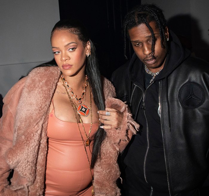 Rihanna embarazada y su novio ASAP Rocky hacen su primera aparición conjunta después de que fue arrestado