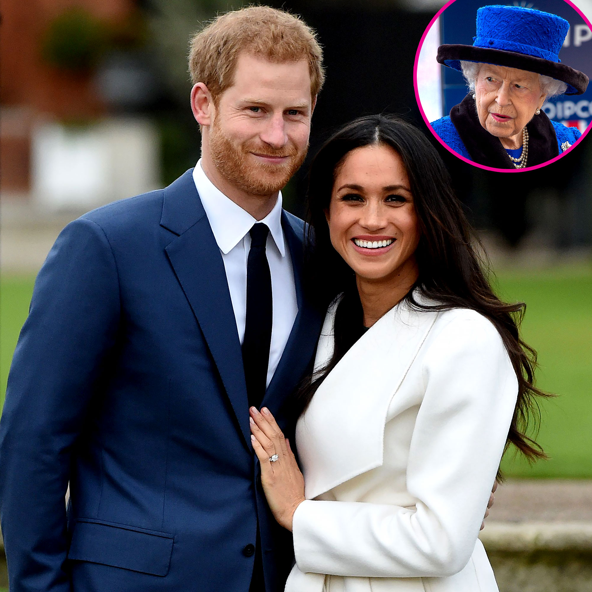 Prince Harry, Meghan Markle Visit Queen